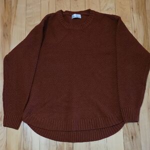 Zenana Outfitters Rich Brown Knit Sweater